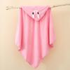 Newborn Coral Fleece Hooded Swaddle & Quick-Dry Bath Towel