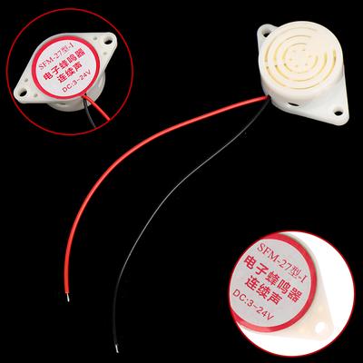 95Db High-Dezibel 3-24V 12V Elektronische Summer Piepton Alarm Für Arduino Sfm-27