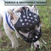 Short Snout Dog Muzzle,soft Silicone Adjustable Breathable Bulldog Muzzle For French Bulldog Shih Tzu And Pug For Biting Chewing Training less