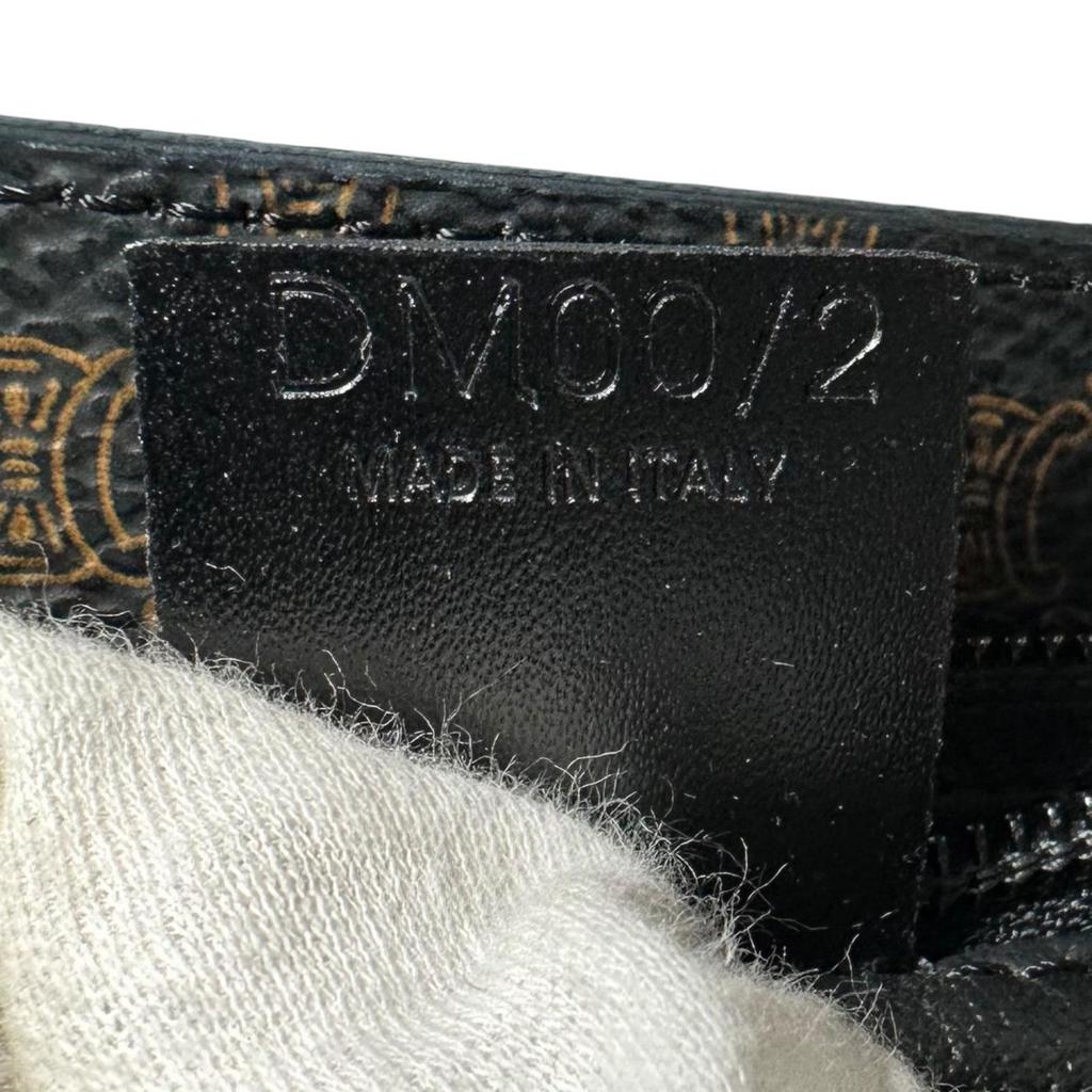 CELINE Macadam Handbag black Women used