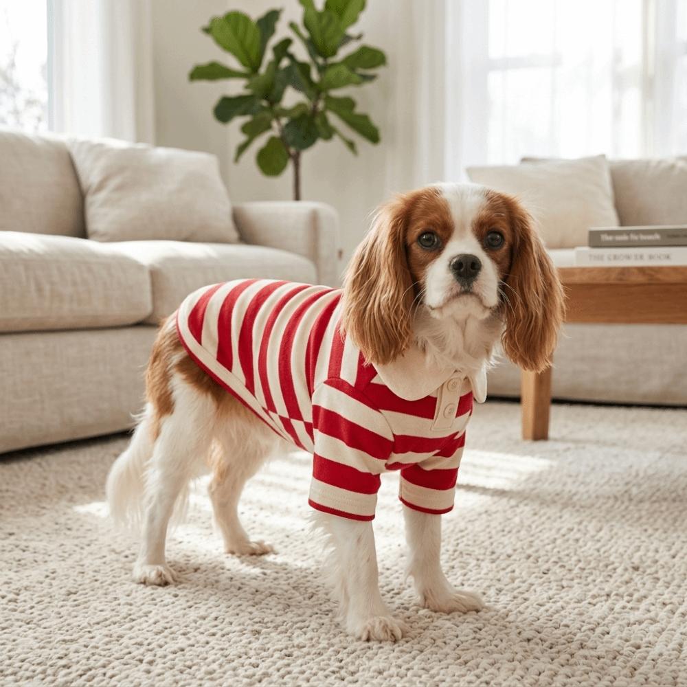 Soft Fabric Small Dog Clothes Shirt Puppy Daily Wear Dog Casual Apparel  Small Breed Puppies