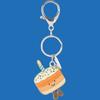 JELLYCAT 25th Anniversary Series Orange Cake Key Ring Valley Ring Pendant