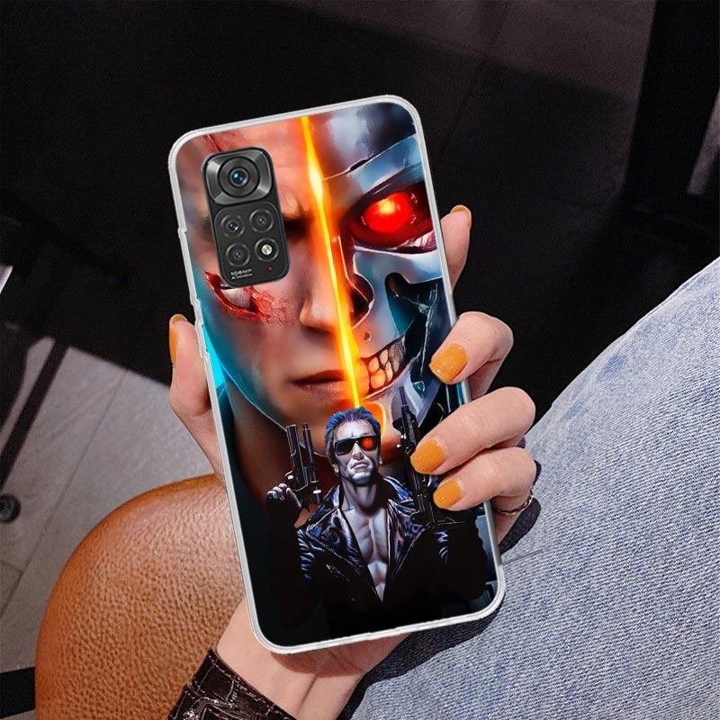 

Arnold Schwarzenegger Terminator Phone Case For Xiaomi Redmi Note 15 14 13 12S 12 11 Pro Plus 14S 11S 11E 10 10S 11T 5G Personal Redmi Note 13 Pro 4G