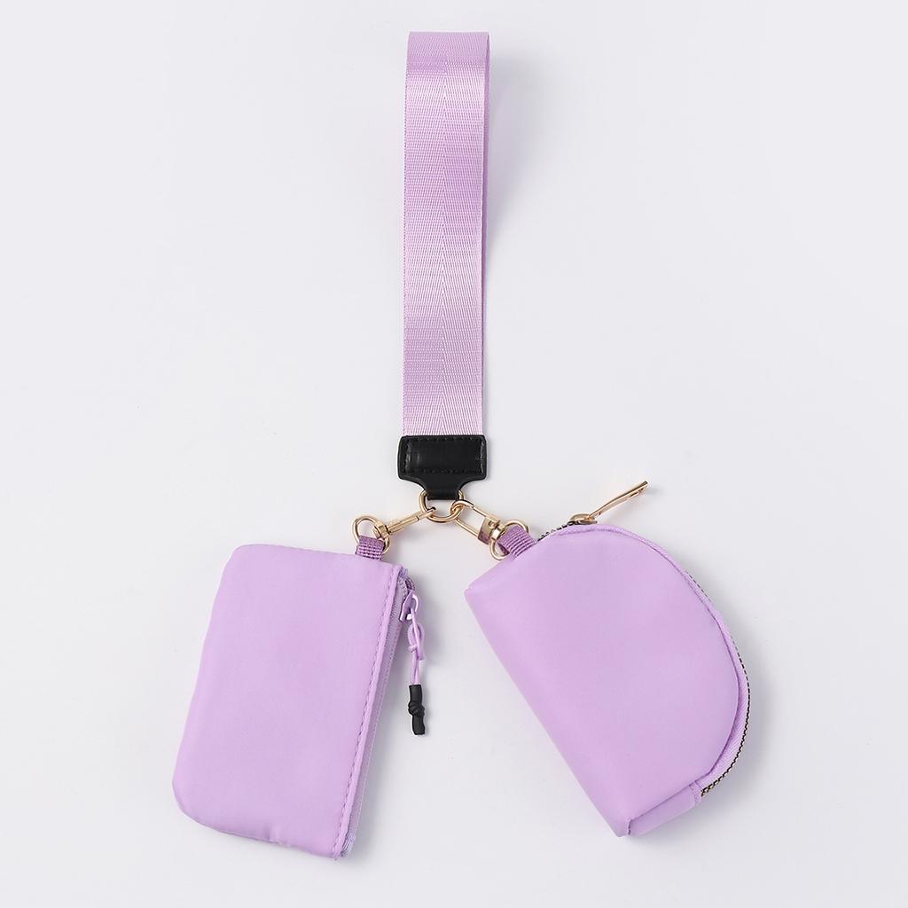 The same wrist bag portable mini fashion color matching change bag nylon waterproof storage key bag