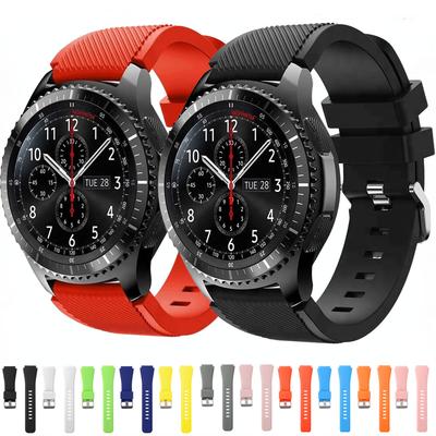 22mm Sport-Silikon-Uhrenarmband für Samsung Galaxy Watch 46mm SM-R800 R805U