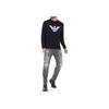 Emporio Armani Logo Print Pullover Sweatshirt Men Sweatshirts Dark-Blue 8N1MR6-1JRIZ-F904