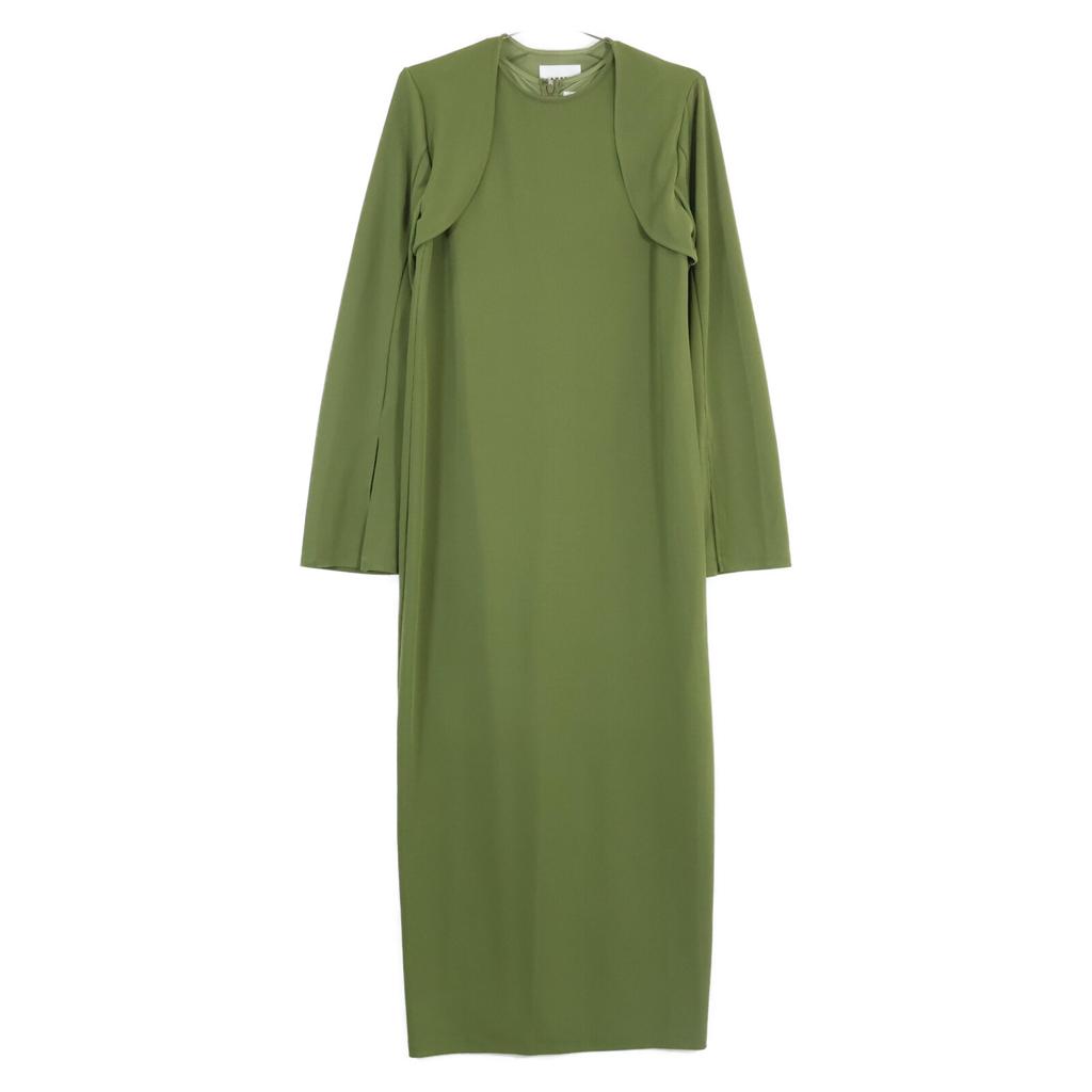 AMERI [Good Condition] 02310520290 3WAY BOLERO RIB DRESS 3WAY Rib Bolero Dress/ Dress M greenUsed