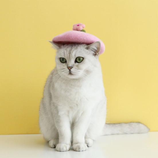 Tierkopfbedeckung Feine Verarbeitung Lieblich Elegant Weich Entzückend Verkleiden Wolle Niedlich