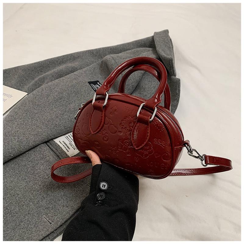 Versatile Bag Women's Autumn and Winter Retro Fashion Portable Pillow Bag Niche Commuter Messenger Women's Shoulder Bag
