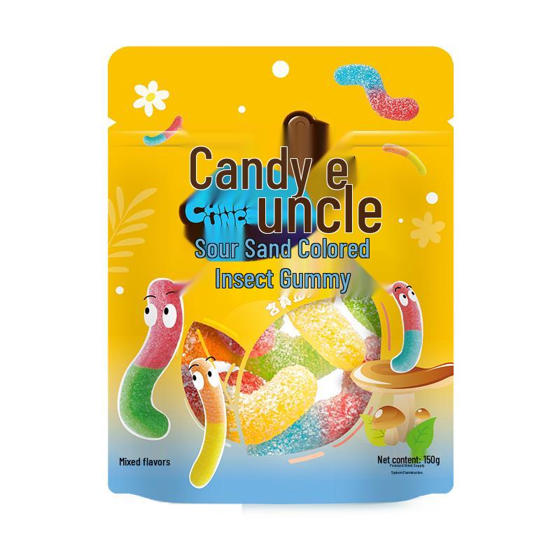Candy s Uncle Sour Gummy Worms