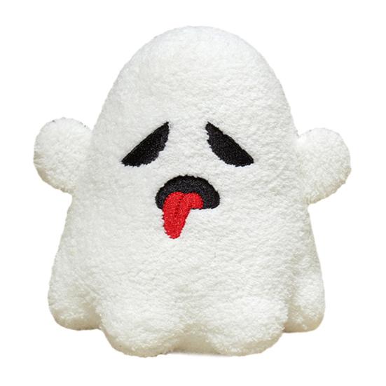 Decorative Plush Toy Halloween Pumpkin Toy, Spooky Ghost Bat Demon Stuffed Doll, Doll Cartoon Plushie Holiday Party Decoration for Home,