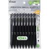 Pilot Friction Ball Knock Pens 0.5mm Black 10-Pack Ballpoint Pens