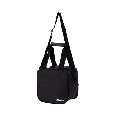 MIKASA Balltasche für 1 Basketball, Ball, Schwarz, AC-BGL10-BK
