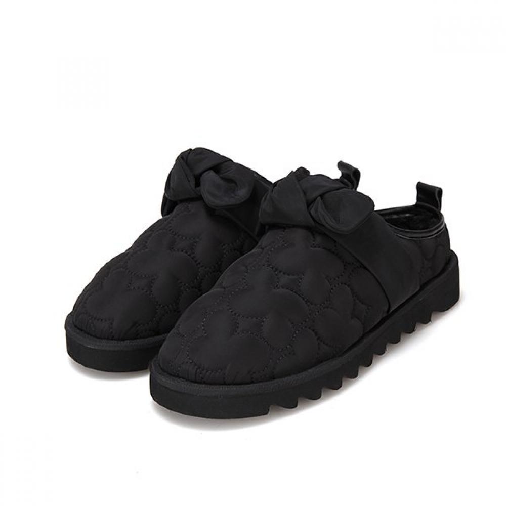 Barbara Fabric Quilted Padding Clog Bbg544bk 250mm 18412₽