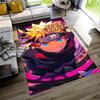 Naruto Character Customize Your Name Floor Rug Office Rug Suitable for Bedrooms Game Room Living Rooms Balcony Antislip Carpet Decorate Offices