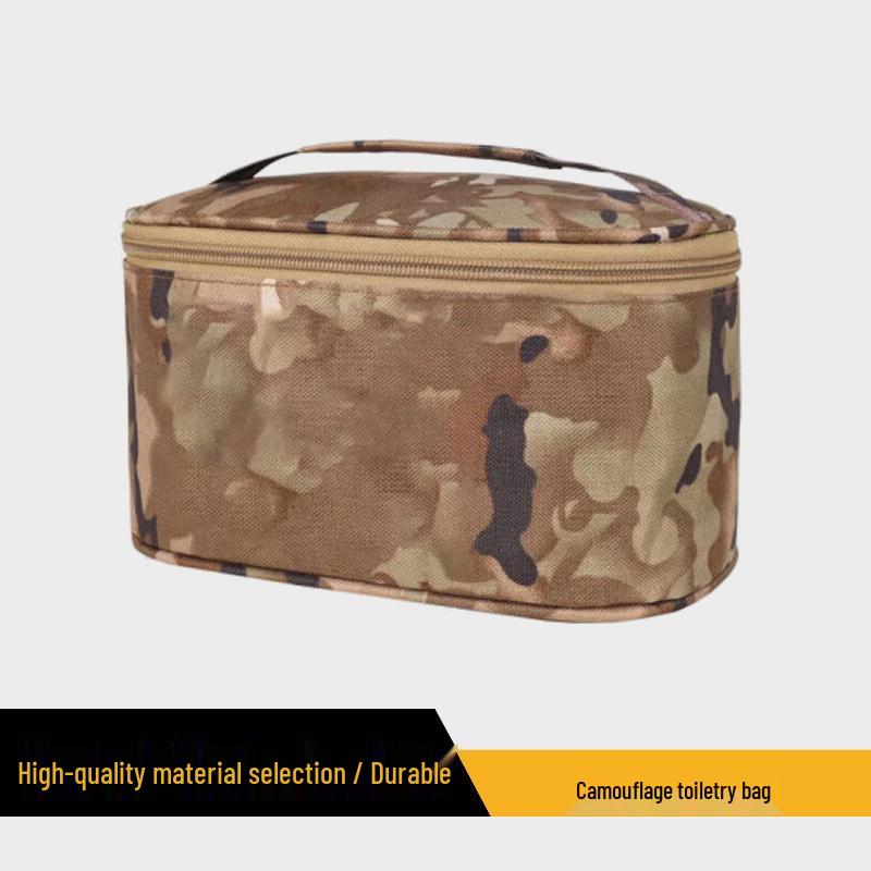 Portable Tactical Camouflage Toiletry & Storage Bag