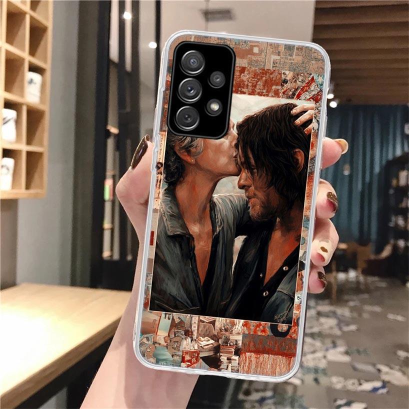 The Walking Dead Daryl Dixon Soft Phone Case For Samsung Galaxy A16 A26 A36 A56 A15 A14 A13 A55 A54 A53 A35 A34 A33 A25 A24 A23