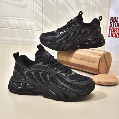 Sneakers Neue echte Popcorn-Mesh atmungsaktive Laufschuhe Putian High-End Outdoor Freizeitschuhe modische vielseitige trendige Schuhe