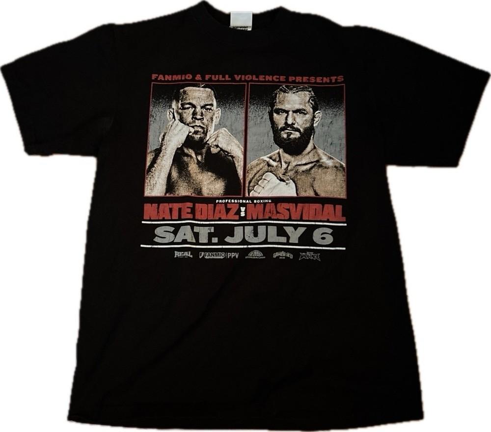 С Рождеством Коллекция Нейта Диаса Футболка S-235XL B07.41 Унисекс XXXL