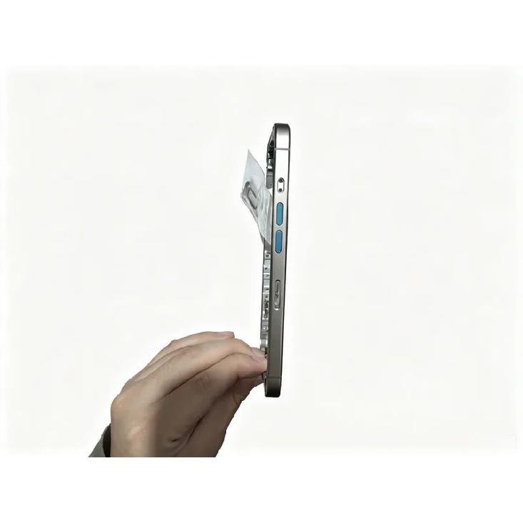 Assemblaggio Scocca Intermedia Per iPhone 16 Pro Pre-Installato Con Pulsanti & Rete di Ricarica Sostituzione
