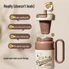 SNOOPY Isolierter Becher mit Strohhalm
