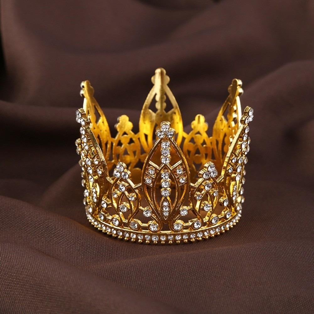 Elegant Queen Tiara Crown Shiny Ancient Greece Tiara Trendy Princess Rhinestone Tiara Party
