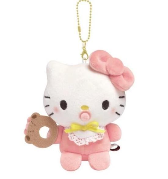 Плюшевый брелок Hello Kitty для малышей