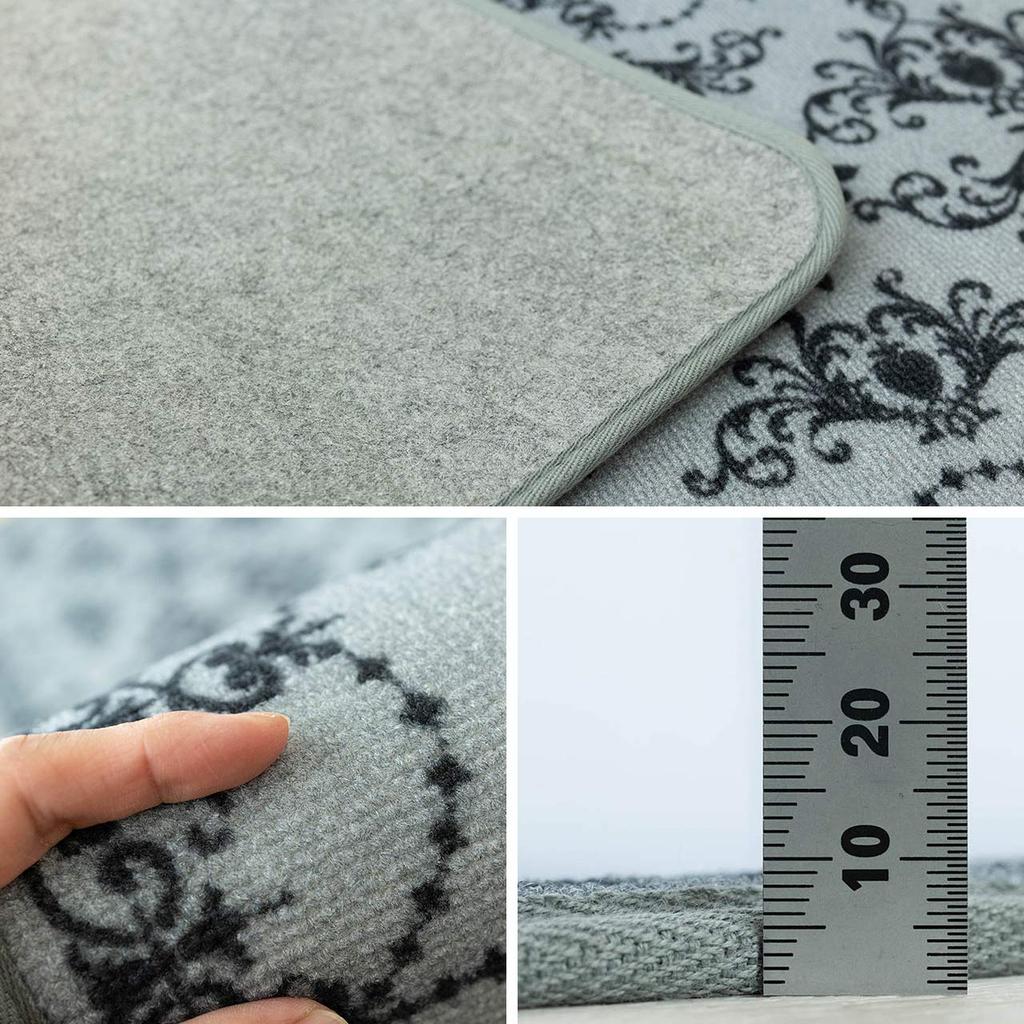 sayang sayan Ararae Ornament Print Kitchen Mat 45x270 (ORN Gray)