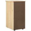 Cabinet Brown 34 x 39 x 61.5 cm Solid Pine Wood