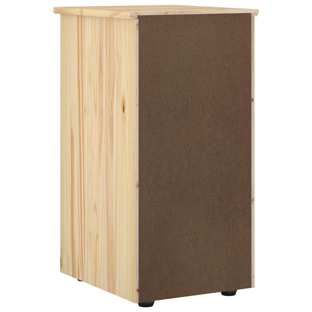 Cabinet Brown 34 x 39 x 61.5 cm Solid Pine Wood