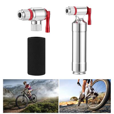 Bicycles Portables Air Pumps Aluminum Alloys Light Weight Bike Tire Inflators for Mountain Bikes and Sports Balls