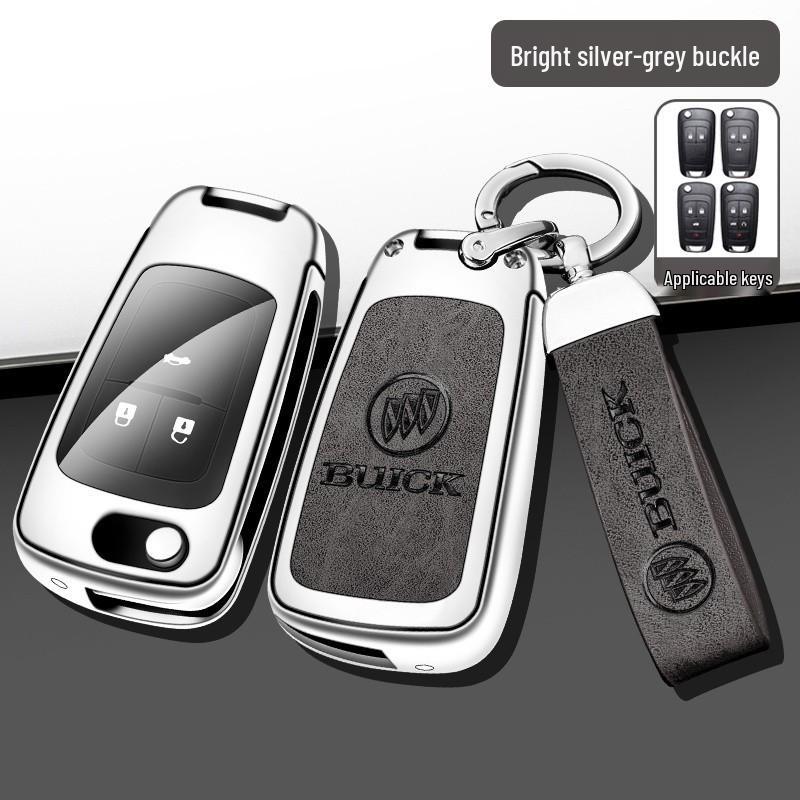 Buick Metal Key Cover for Regal, LaCrosse, Envision, GL8, and Yinglang GT.