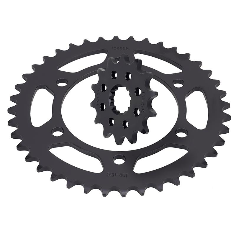 520 Chain 14T 15T 16T 43T 45T Motorcycle Sprocket Gear For Yamaha MT-03 MT-25 YZF-R25 YZF-R3 1WD-E7460-00-00 1WD-F5443-00-00