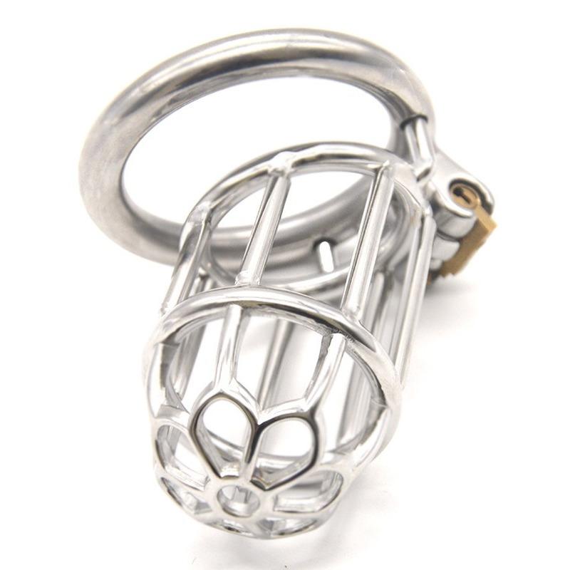 Penis Cage  Sex Toys for Men Stainless Steel Cock Rings BDSM  Slave Ball Stretcher Urethral Chastity Scrotum Cuckold