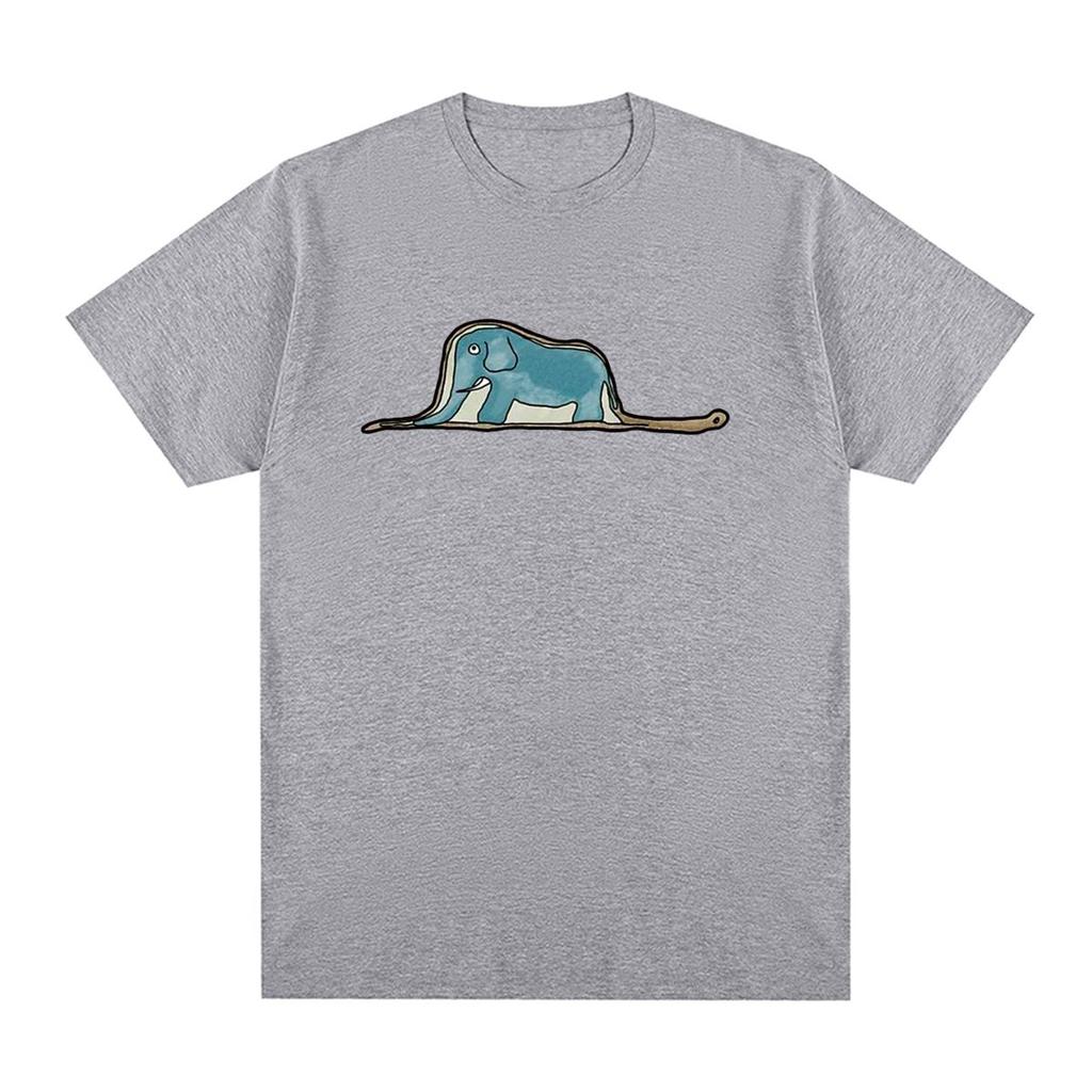 snake swallow elephant Le Petit Little Prince Vintage Tshirt Harajuku Ulzzang Cotton Unisex T shirt New Tee Tshirt Women s Tops