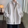 2025 European & American Retro Lapel Suede Jacket for Men & Teenagers