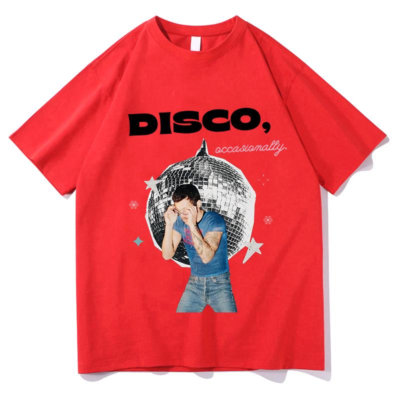 New Kiss All The Time Disco Occasionally T-Shirt Unisex Tshirt Designer Shirts Clothing for Unisex Summer Fashion Short Sleeve Clothes