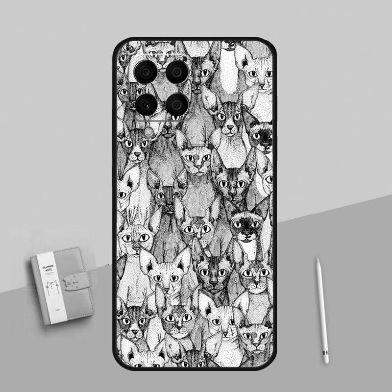 Sphynx Sphinx Cat For Samsung Galaxy M16 M31 M21 M33 M53 M13 M12 M32 M52 M11 M35 M55 M15 M14 M34 M54 M06 Case