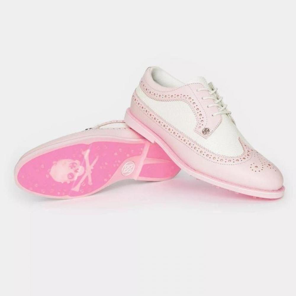 

Zippo Женские Туфли для Гольфа Бесшипованные Розовая Кожа G4la23ef11 BLUSH US7 235mm