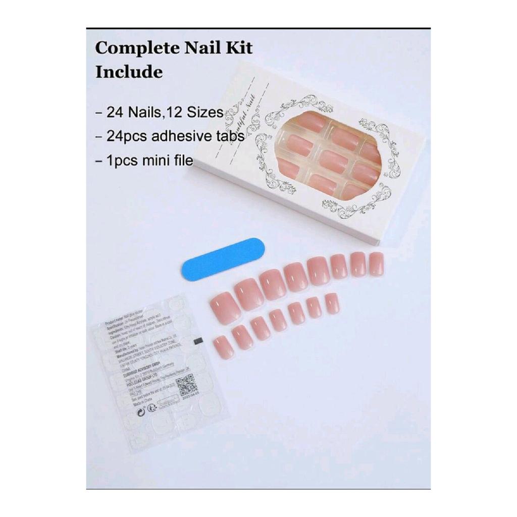 Set Of 24 Fake Nails