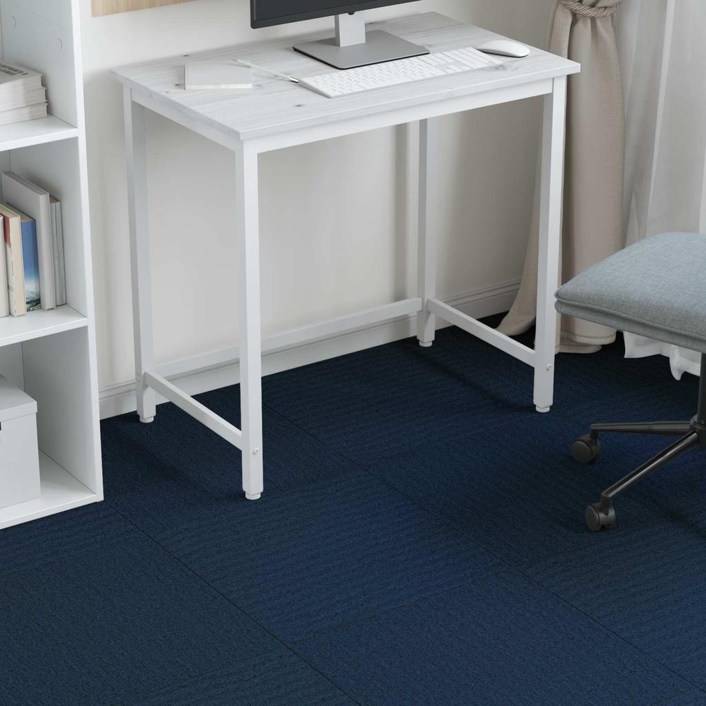 Blue Carpet Tile 50 x 50 cm 4 pcs PP and Bitumen