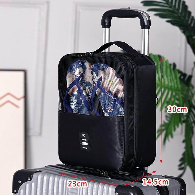 Portable Shoe Storage Bag for Travel Dustproof Shoe Organizer with Japanese Style