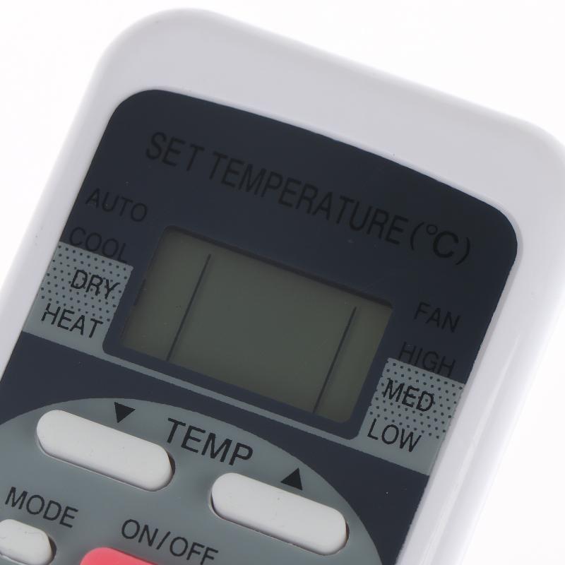1/2 Piezas Control Remoto Universal para Aire Acondicionado Midea R51M/E con Temporizador de Reloj Incorporado