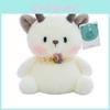 Panda Cat Rabbit Plush Toys With Lace Scarf Decoration For Kids Gift Giving