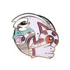 Hard Enamel Pins Elf Anime Cartoon Lapel Pins for Backpacks Clothes Gengar Badges Cute Brooch Jewelry Gifts for Friends