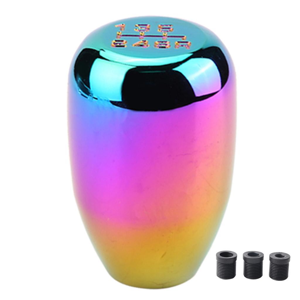Car Universal Modification Manual Knob Gear Shift Head Shifter 6 Speed