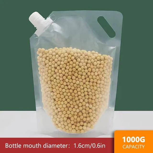 

5/10 шт. мешок для упаковки пищевых продуктов, портативный герметичный мешок для зерна, влагостойкий, устойчивый к насекомым, сохраняющий свежесть мешок для хранения, кухонные мешки для хранения