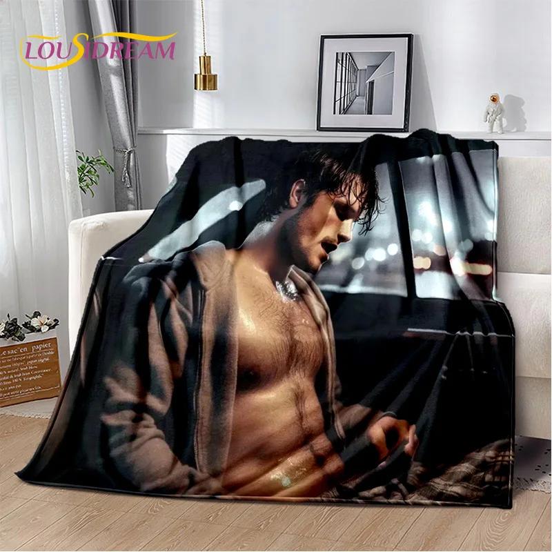 

3D Josh Hutcherson Handsome Star Soft Flannel Blankets,Throw Blanket Comfortable Blanket for Picnic Beds Home Bedroom Cover Kids 75x90cm( 29x35in )