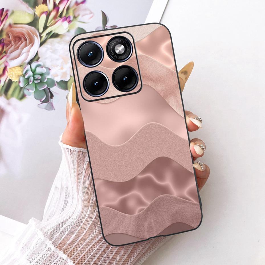 

Fashion Letter Phone Case For Motorola Edge 70 Fusion Back Cover For Motorola Edge70 Fusion 5G XT2605 Soft Black Silicone Cases Edge 70 Fusion