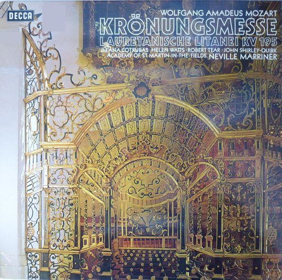 

LP Record WOLFGANG AMADEUS MOZART - Kronungsmesse / Lauretanische Litan SAD22131 Decca Germany Classical Used